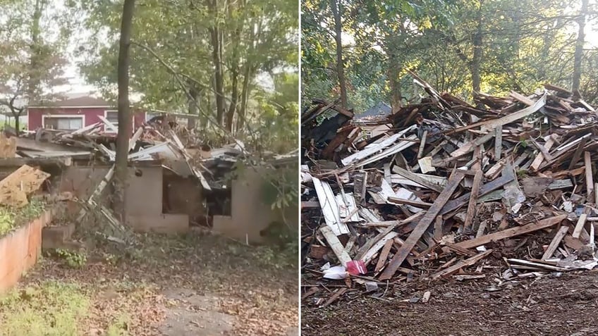 womans home demolished by mistake plus spider crawls out of tiktok users ear