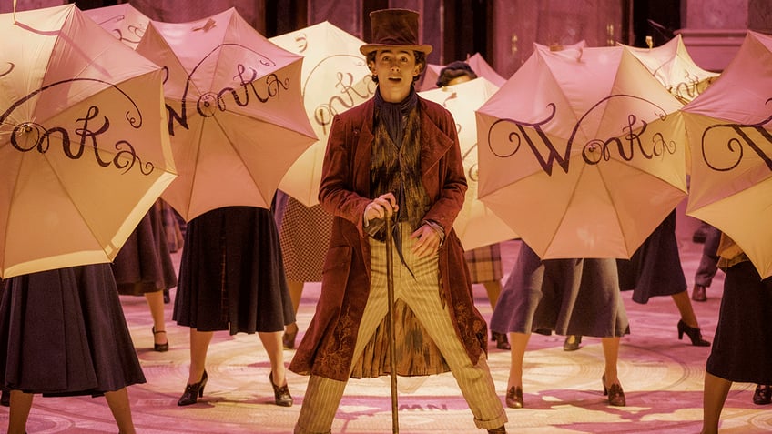 wonka starring timothee chalamet offers audiences big screen musical experience