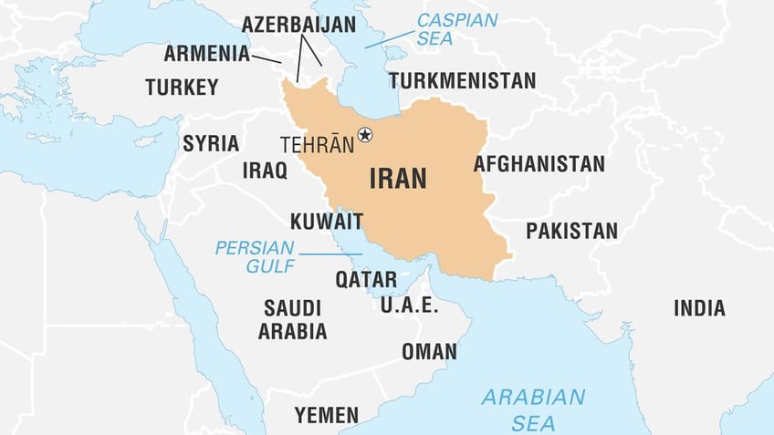 Map Iran