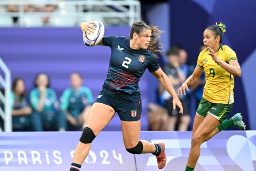 Ilona Maher made her USA sevens debut in 2018