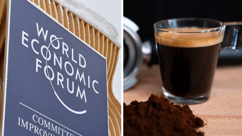 WEF and shot of espresso coffee