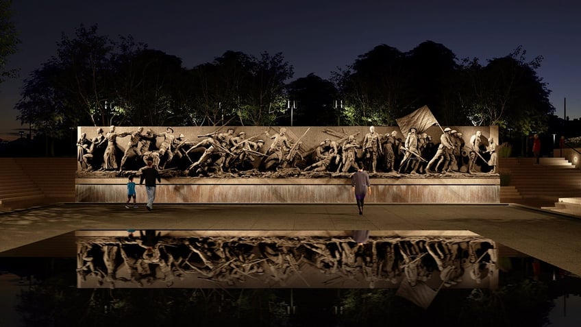 WWI memorial rendering