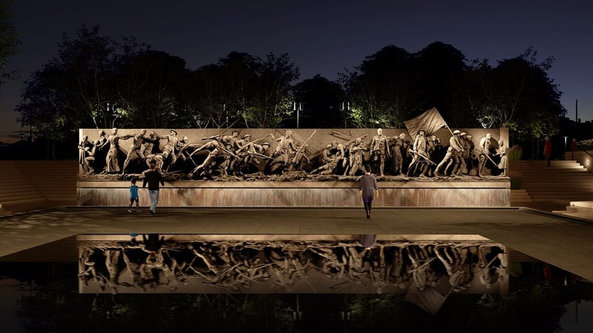 WWI memorial rendering