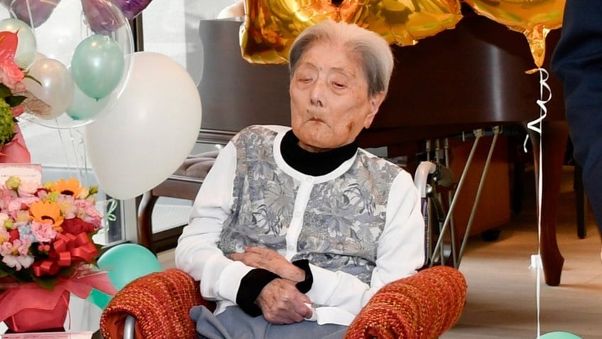 Tomiko Itooka celebrates her 116th birthday