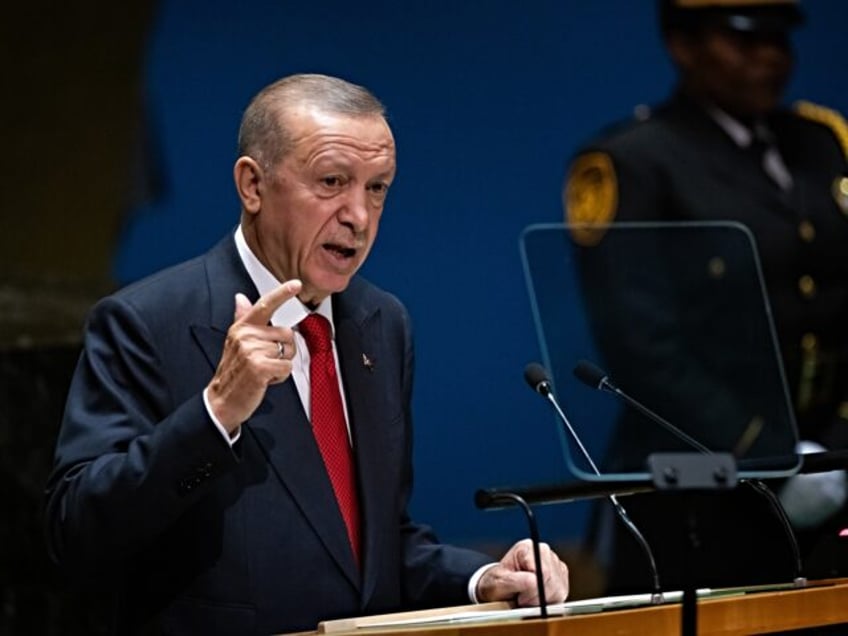 NEW YORK, NEW YORK - SEPTEMBER 19: President of the Republic of Türkiye, Recep Tayyip Erd