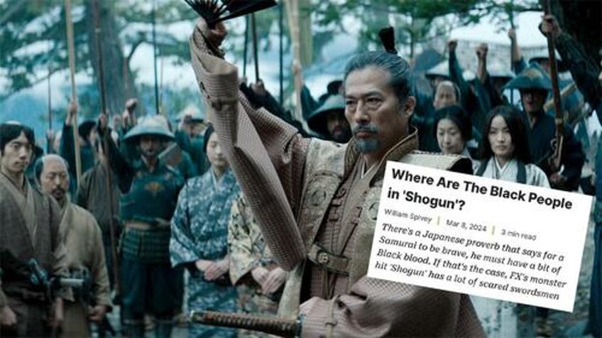 writer ridiculed for asking where are the black people in ancient japan samurai show