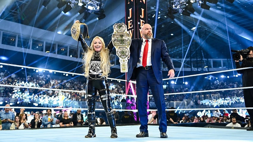 Liv Morgan and Triple H