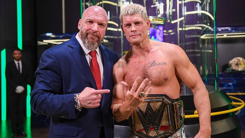 Cody Rhodes and Triple H