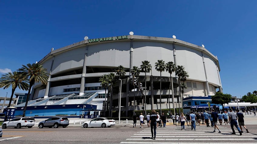 Outside of Tropicana Field