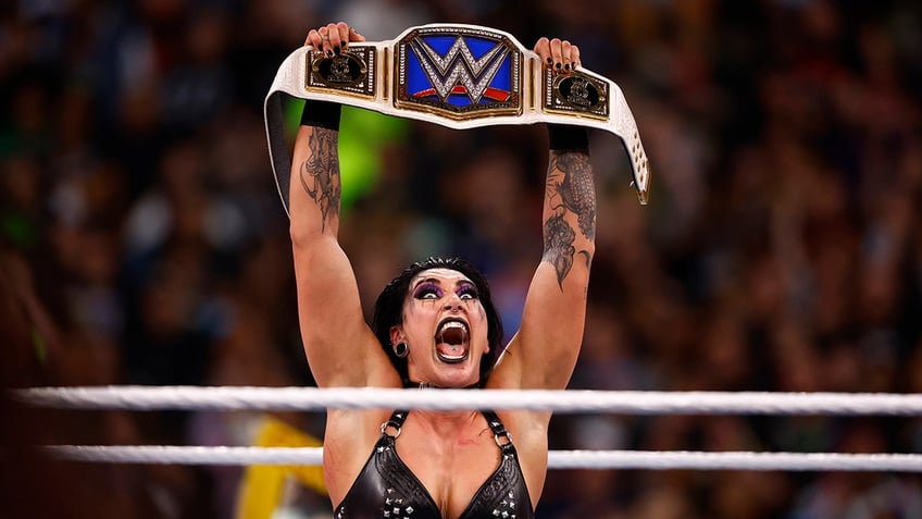 Rhea Ripley in April 2023