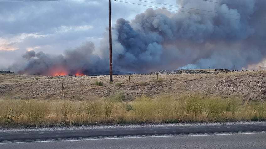 Haystacks wildfire