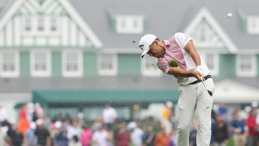 Xander Schauffele at Oakmont
