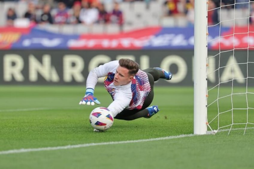 xavi confirms barca keeper ter stegen out for rayo clash