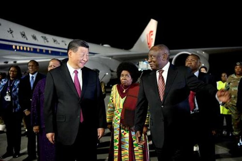 xi arrives in south africa with a message urging brics to become geopolitical rival to g7