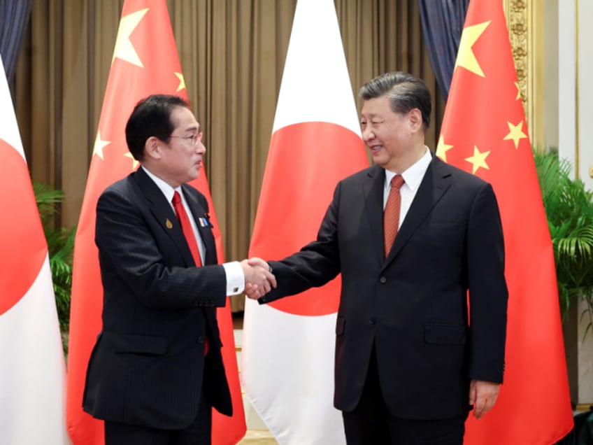 xi jinping holds first talk with pm kishida fumio since china threatened to turn japan into ukraine