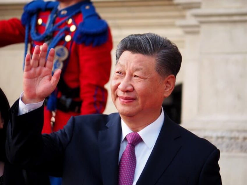 LIMA, PERU - 2024/11/14: Xi Jinping, President of the People's Republic of China, on a Sta