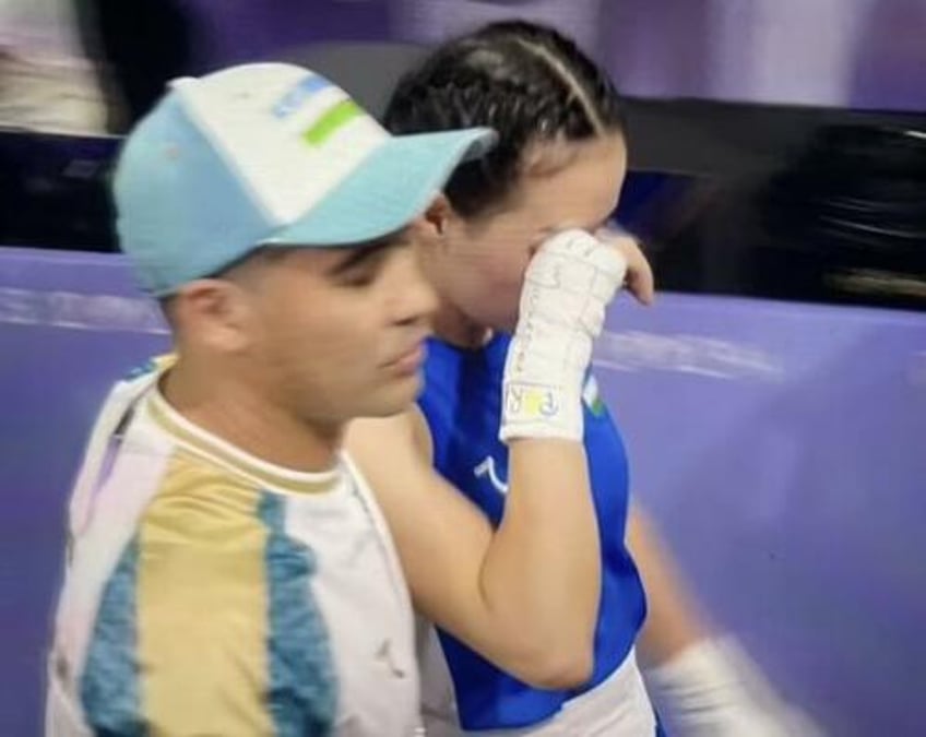 xy marks the spot second olympic boxer who failed gender test beats woman to tears