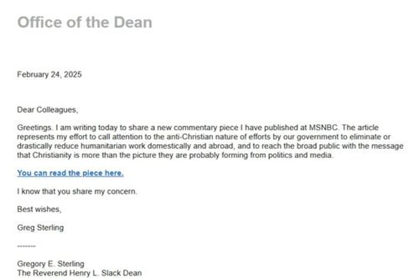 yale dean emails everyone anti trump essay i know you share my concern