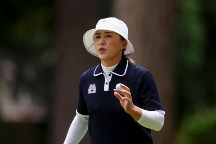 South Korea's Amy Yang, seeking her first major title, grabbed the lead after the third ro