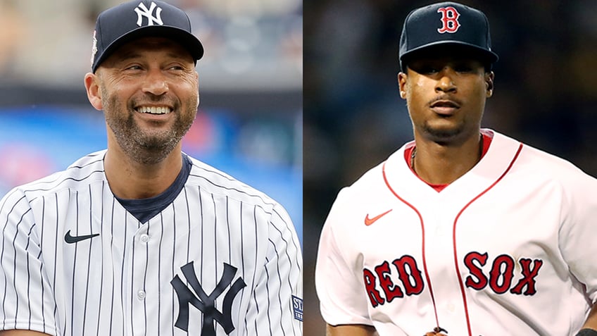 Derek Jeter and Jeter Dowjns