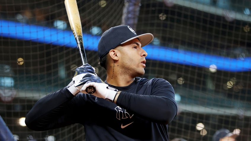 Gleyber Torres batting practice