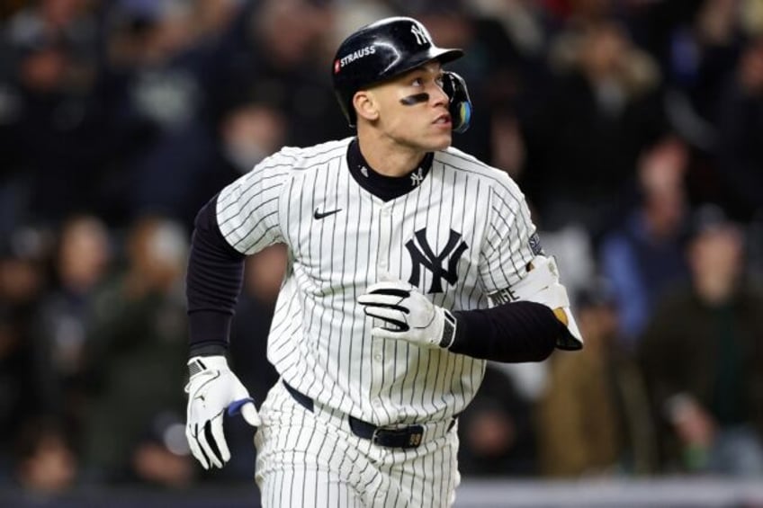 New York's Aaron Judge smashed a two-run homer to help the Yankees defeat Cleveland in the