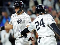 Yankees strike first with Game 1 win over Guardians in ALCS