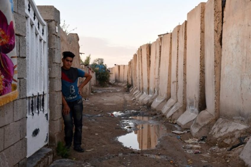 The wall was built when Samarra was at the heart of Iraq's sectarian civil war