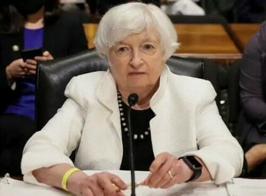 yellen boasts about clean energy tax break success despite 17t deficit and 34t in debt