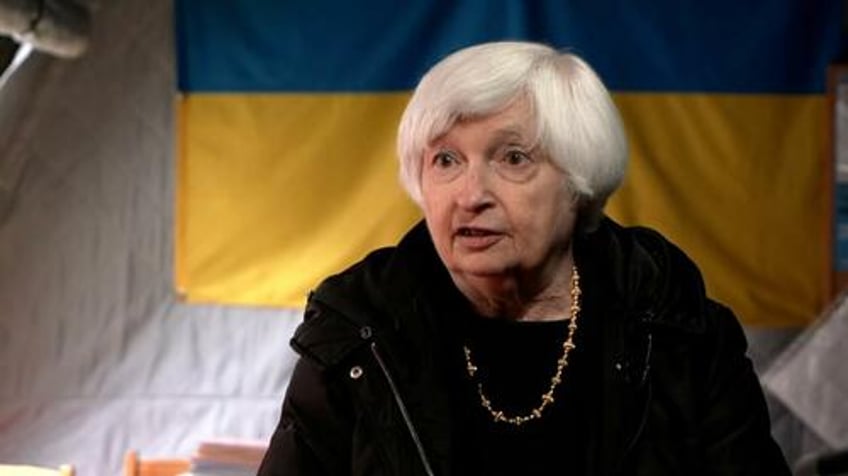 yellen wants frozen russian bank funds to be given to ukraine