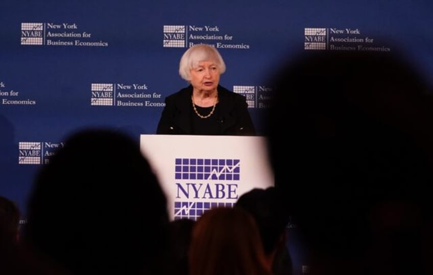 US Treasury Secretary Janet Yellen said the country's projected fiscal path under current