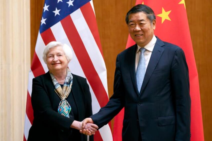 yellen will host the chinese vice premier for talks in san francisco before the start of apec summit