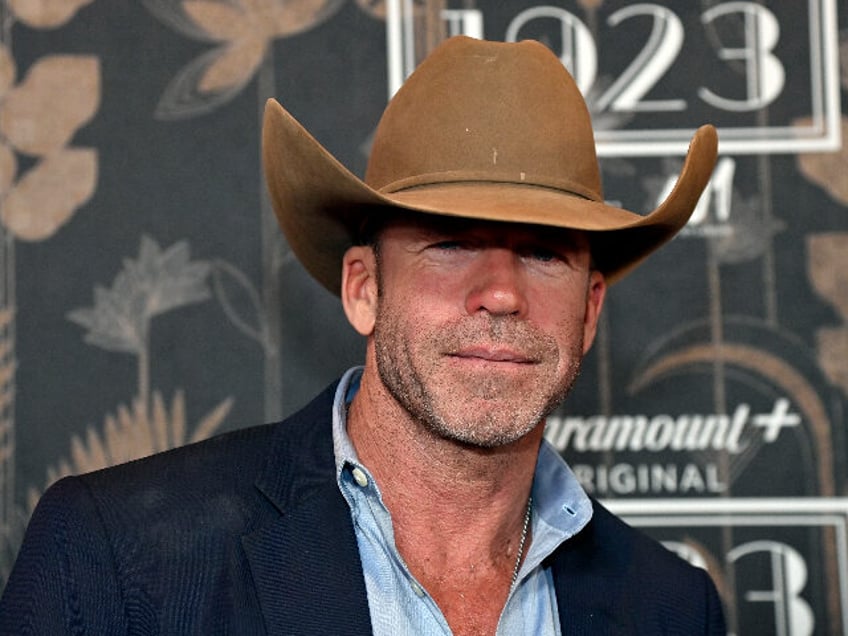 LAS VEGAS, NEVADA - DECEMBER 03: Taylor Sheridan attends the "1923" Las Vegas premiere screening the Encore Theater at Wynn Las Vegas on December 03, 2022 in Las Vegas, Nevada. (Photo by David Becker/Getty Images for Paramount+)