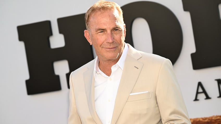 Kevin Costner at the premiere of "Horizon: An American Saga."