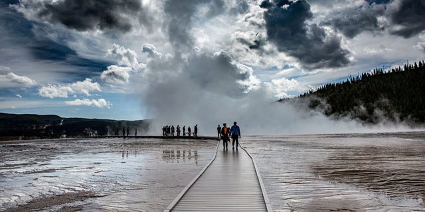 yellowstone tourist faces federal charges after burning himself in thermal area