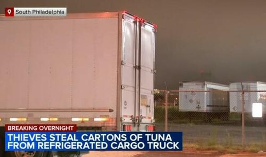 yet another cargo theft from a refrigerated 18 wheeler in philadelphia