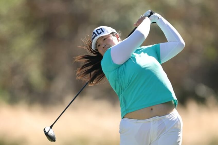 American Angel Yin fired a three-under par 69 to grab a two-stroke lead after the second r