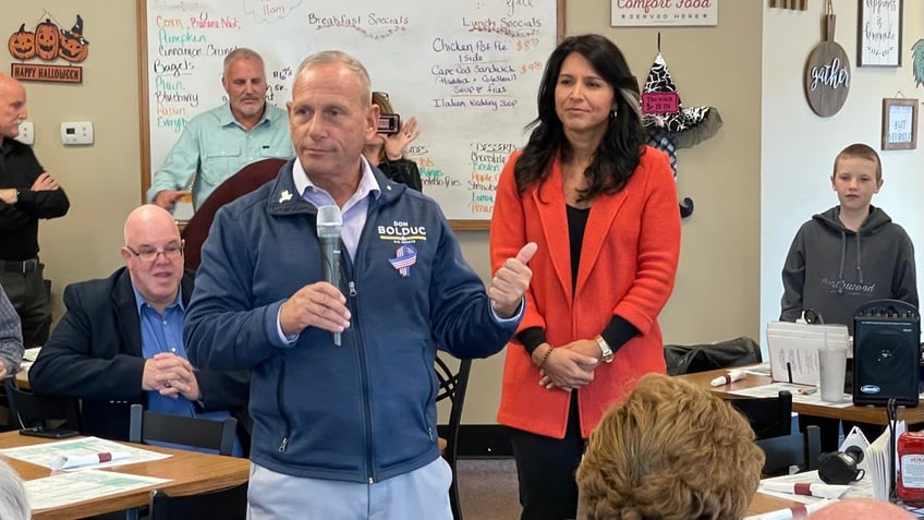 Tulsi Gabbard Don Bolduc in New Hampshire