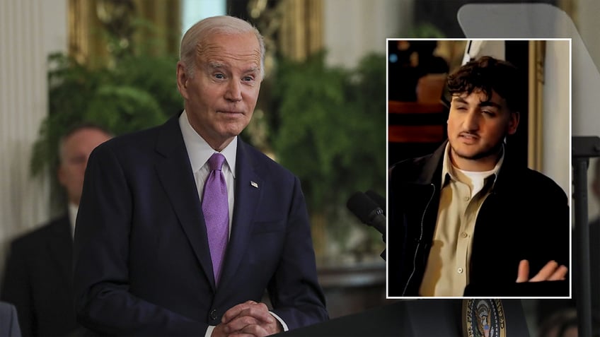 young michigan voter says he may abandon biden claims president cares less about muslim american lives