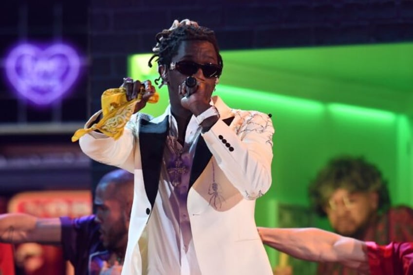 young thug raps offbeat maestro facing racketeering charges