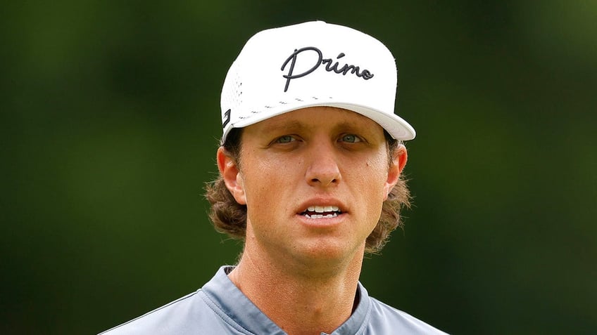 Grant Horvat looks out on course