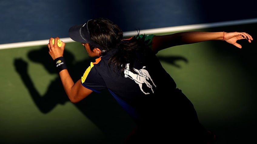 US Open ball girl