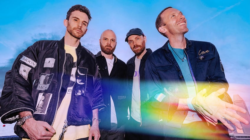 Coldplay with Chris Martin