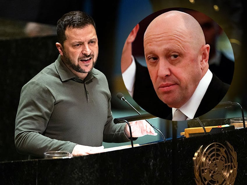 zelensky at the un evil cannot be trusted ask prigozhin