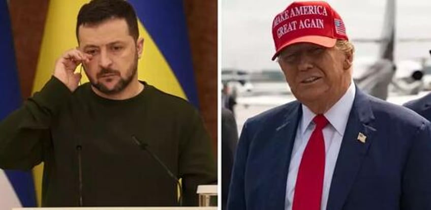 zelensky challenges trump tell us today how to finish the war