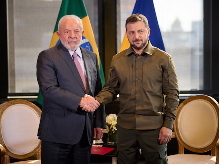 zelensky finally meets brazilian socialist president lula sets aside months long feud