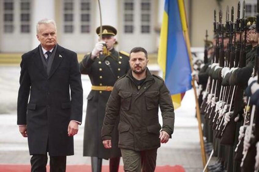 zelensky lobbies baltic states while lashing out at western hesitation