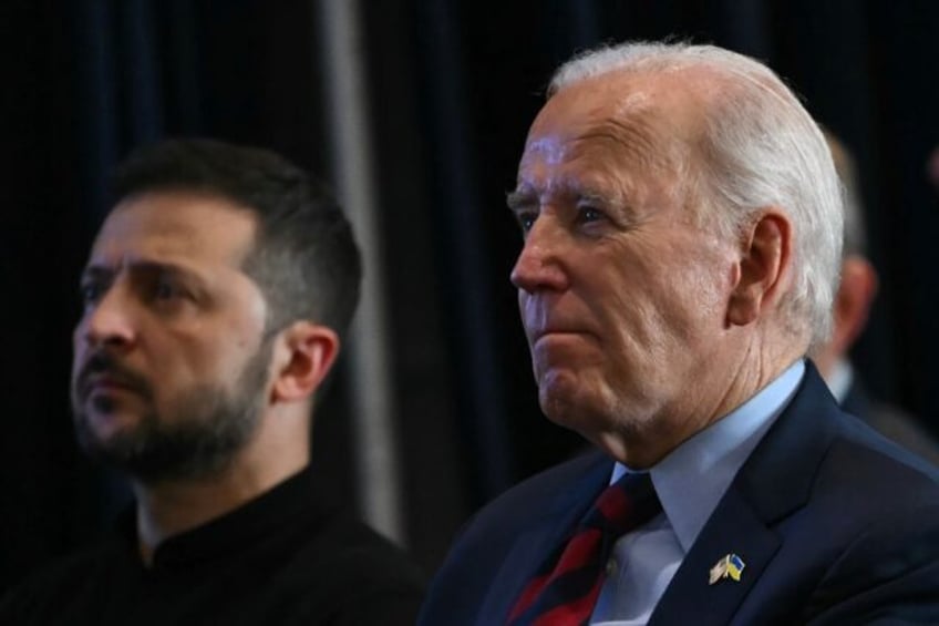 Ukrainian President Volodymyr Zelensky's meeting with US President Joe Biden at the White