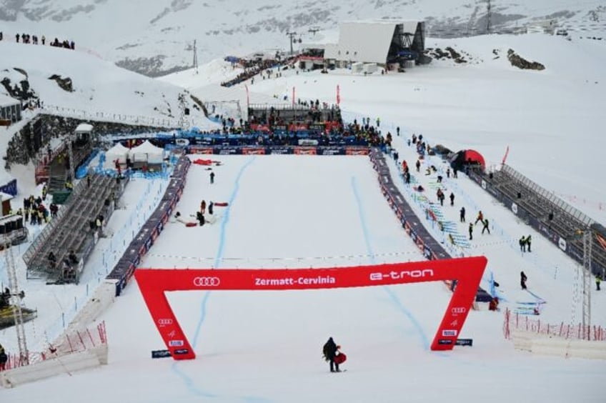 zermatt cervinia curse strikes again as wind wipes out world cup downhill