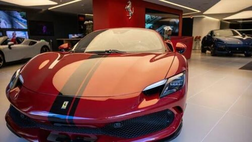 zero cancelations ferrari stock races higher amid hot demand for supercars despite tariffs